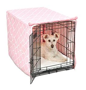 Medium Dog Crate Cover with Teflon Protection, Pink