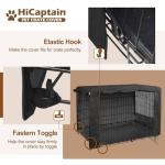 HiCaptain 48-Inch Durable Dog Crate Cover