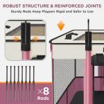 Portable Waterproof Playpen for Small Dogs and Cats