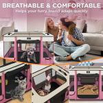 Portable Waterproof Playpen for Small Dogs and Cats