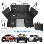 Dog Back Seat Extender with Foam & Cover