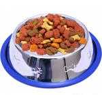 2 Pack Etched Stainless Steel Dog Bowls