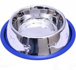 2 Pack Etched Stainless Steel Dog Bowls