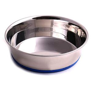 Max and Neo Non-Skid Stainless Steel Dog Bowls