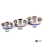 Max and Neo Non-Skid Stainless Steel Dog Bowls