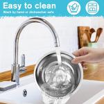 Stainless Steel Double Dog Bowl with Non-Slip Base