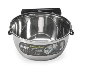 MidWest Snap'y Fit Stainless Steel Pet Bowl