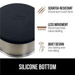 Heavy Duty Stainless Steel Dog Bowls - Set of 2