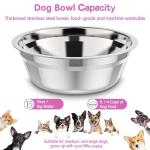 Adjustable Elevated Dog Bowls for Large Breeds