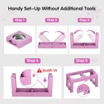 Adjustable Elevated Dog Bowls for Large Breeds