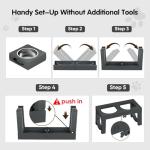 Adjustable Elevated Dog Bowls for Large Breeds