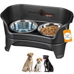 Mess-Proof Elevated Dog Bowls for Larger Breeds