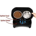 Mess-Proof Elevated Dog Bowls for Larger Breeds