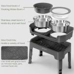 Adjustable Elevated 4-in-1 Slow Feeder Dog Bowls
