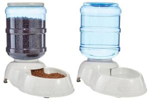 Automatic Dog and Cat Water Feeder Set