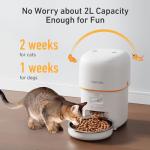 Automatic Pet Feeder - 2L Timed Food Dispenser