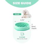 Outward Hound Slow Feeder Bowl for Small Dogs
