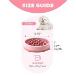 Outward Hound Slow Feeder Slo Bowl - Pink