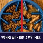 Leash Boss Slow Feeder Puzzle Dog Bowl