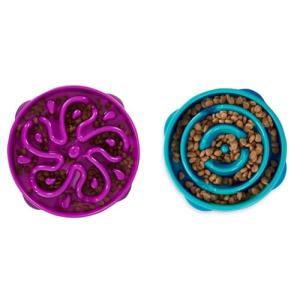 Outward Hound Slo Bowl Dog Feeder Bundle