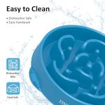 YINEYA Slow Feeder Bowls for Large Dogs 2PCS