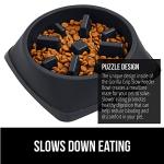 BPA Free Slow Feeder Dog Bowl - 4 Cup