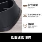 BPA Free Slow Feeder Dog Bowl - 4 Cup