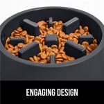 BPA Free Slow Feeder Dog Bowl - 4 Cup