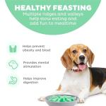 Outward Hound Wobble Slow Feeder Dog Bowl