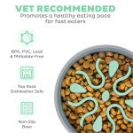 Outward Hound Wobble Slow Feeder Dog Bowl