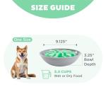 Outward Hound Wobble Slow Feeder Dog Bowl