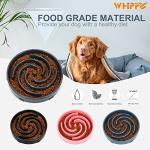 Interactive Slow Feeder Bowls for Dogs, Black