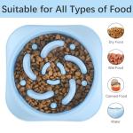 Slow Feeder Dog Bowls - 2 Pack Puzzle Set