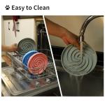 Bifeaw Slow Feeder Silicone Dog Bowl - Non-Slip