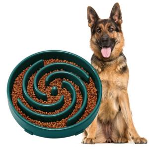 JASGOOD Slow Feeder Bowl for Large Dogs