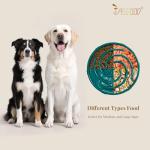 JASGOOD Slow Feeder Bowl for Large Dogs