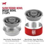Tuff Pupper Slow Feeder Puzzle Bowl for Dogs
