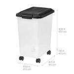 IRIS USA Airtight Dog Food Storage Containers, 2 Pack