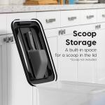 IRIS USA Airtight Dog Food Storage Containers, 2 Pack