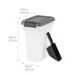 IRIS USA Airtight Dog Food Storage Container