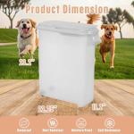 Airtight 50 QT Pet Food Storage Container