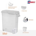 Airtight 50 QT Pet Food Storage Container
