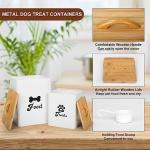 Airtight Dog Treat Containers - 2 Pack