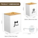 Airtight Dog Treat Containers - 2 Pack