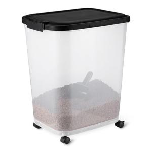 Amazon Basics 30lbs Pet Food Storage Container