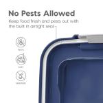 Airtight Pet Food Storage Containers - 2-Piece Set
