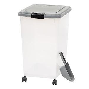 Airtight Dog Food Storage Container with Wheels, 69 QT