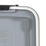 Airtight Dog Food Storage Container with Wheels, 69 QT