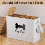 Airtight Dog Food Storage Container with Scoop
