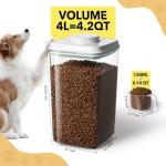Airtight Dog Food Storage Container with Scoop